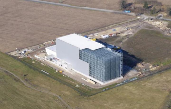 Neubau Tiefkühllager der Badenhop Fleischwerke
