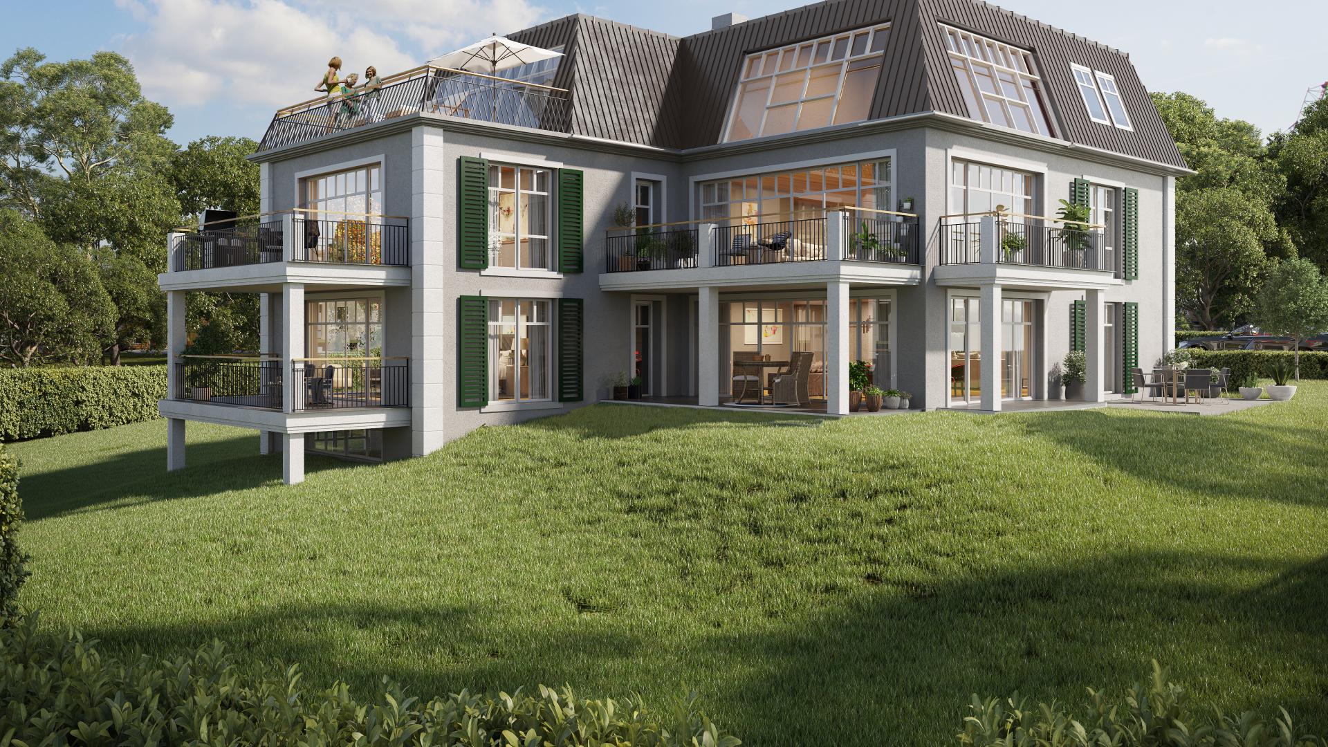 Architekturvisualisierung, Ferienhaus 