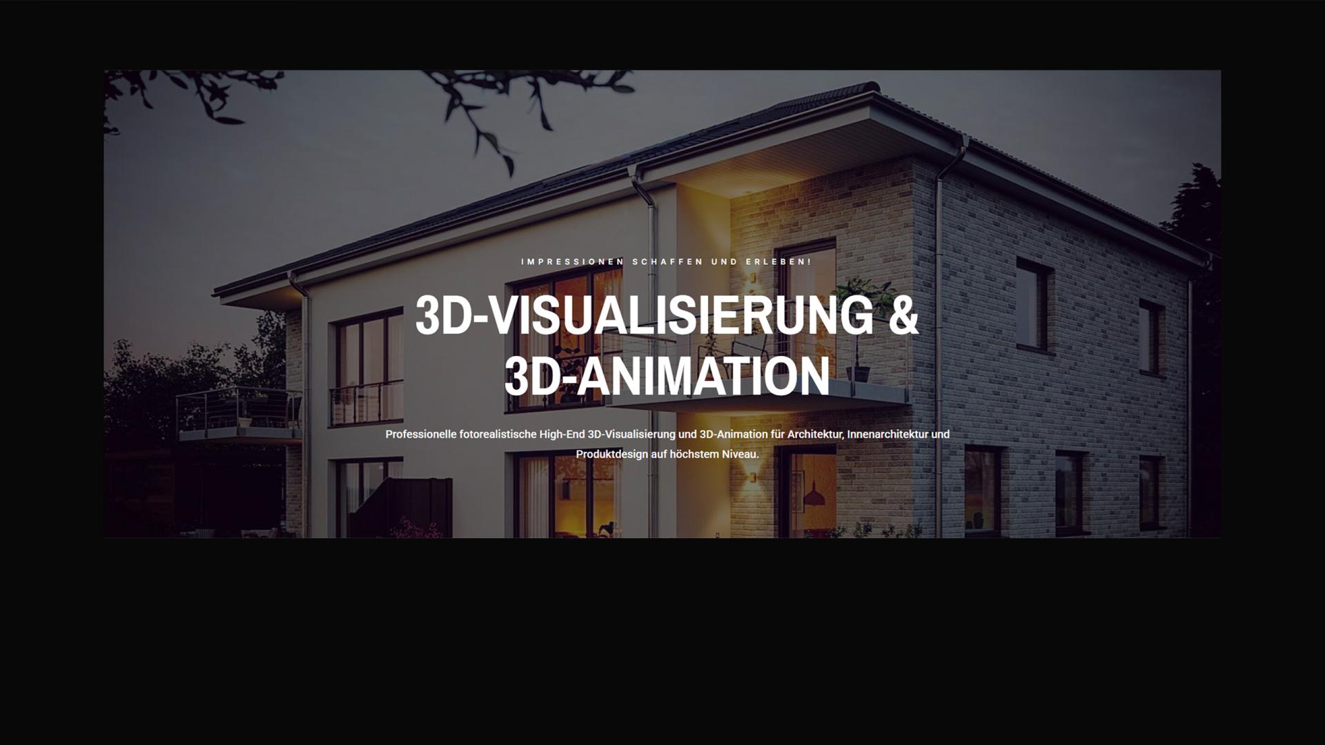 3D-Visualisierung & 3D-Animation – professionelle fotorealistische High-End-3D-Visualisierungen und Animationen für Architektur, Innenarchitektur und Produktdesign.