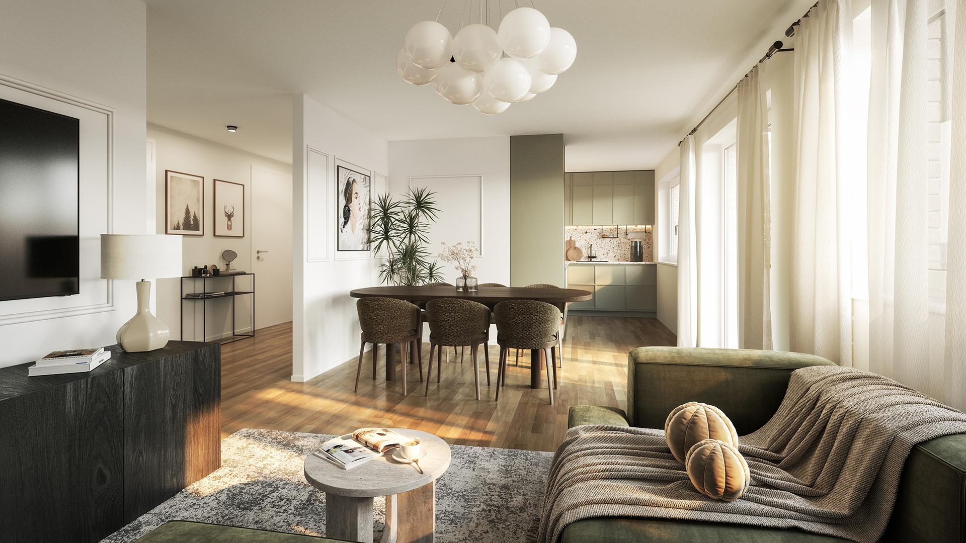 3D-Architektur-Visualisierung von smpl - der führenden Kreativagentur für anspruchsvolle Immobilienkommunikation