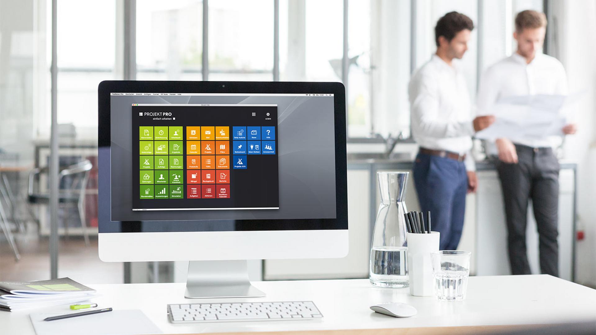 Die Bürosoftware PROJEKT PRO