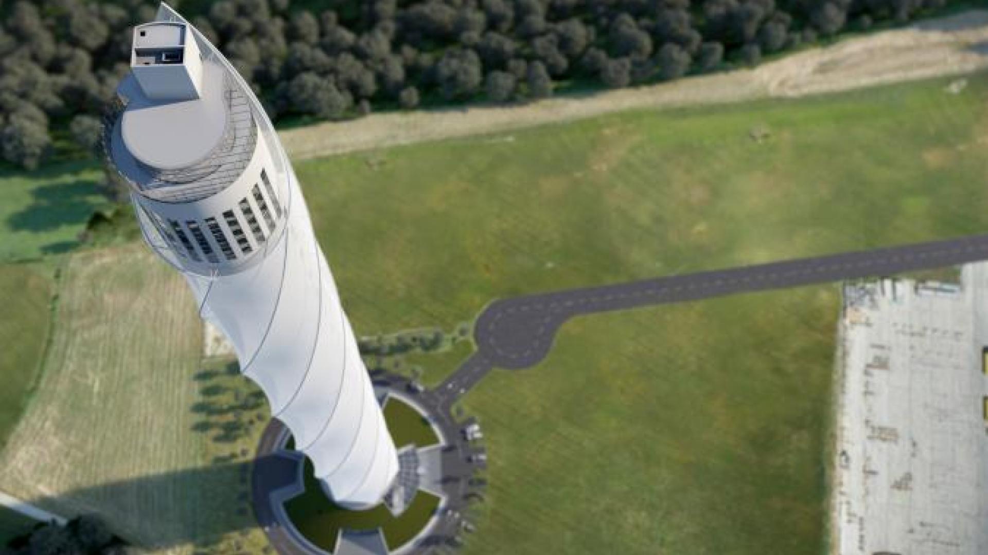 hyssen Testturm in Rottweil by Helmut Jahn - mit MODIX Schraubmuffen und PSB Durchstanzbewehrung von Peikko. Bild: ThyssenKrupp