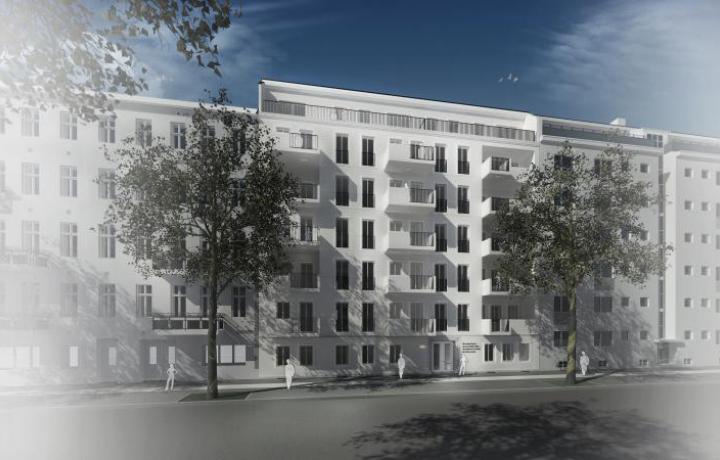 Urbanen Wohnen Berlin. WTB 1 Preis. Herderstr. 03