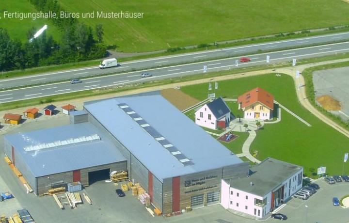 Firmen- u. Betriebsgebäude "Haus und Holzbau im Allgäu"