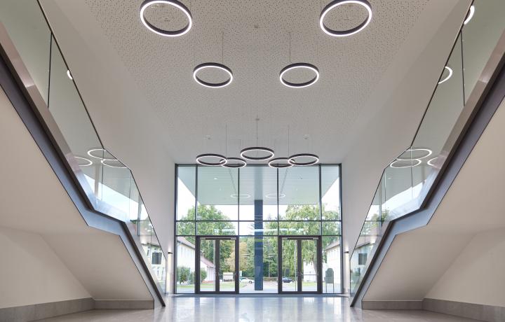 Gesamtschule Minden, Schulgebäude, Foyer 
