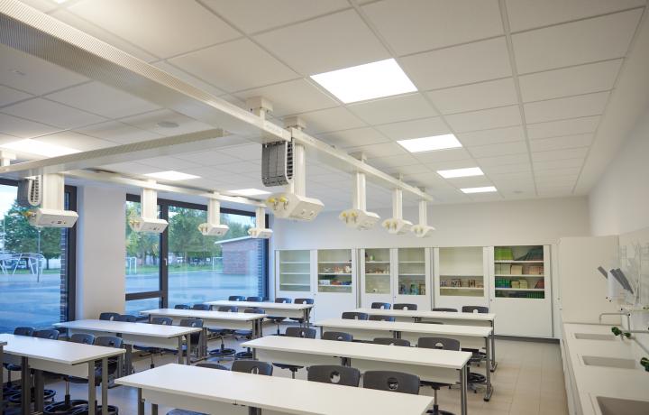 Gesamtschule Minden, Schulgebäude, Klassenraum
