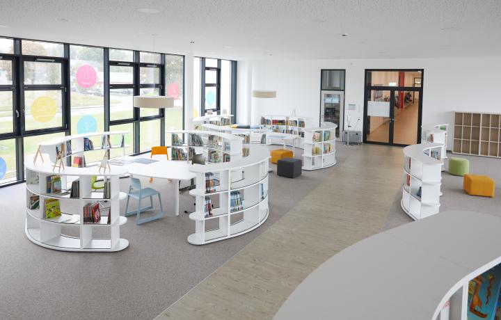 Grundschule Detmold, Schulgebäude, Lernbereich, Betreuungsbereich