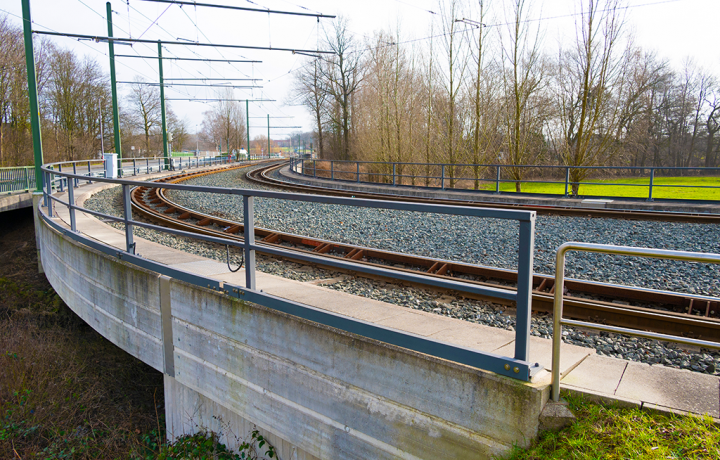 Straßenbahnbrücke Linie 2, Bielefeld-Milse