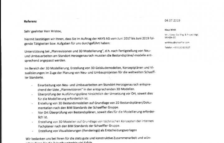Referenzen Schaeffler AG 