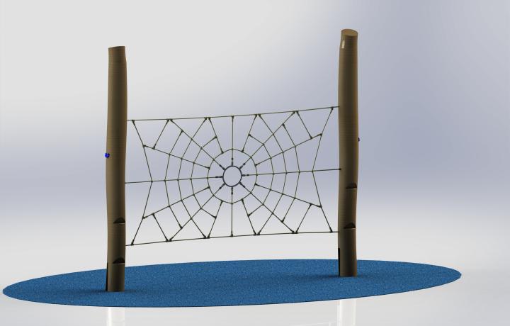 Traumfänger mit Spinnennetz