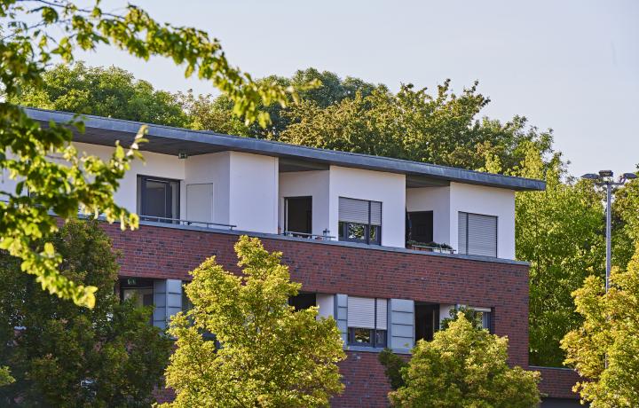 Ansicht Staffelgeschoss