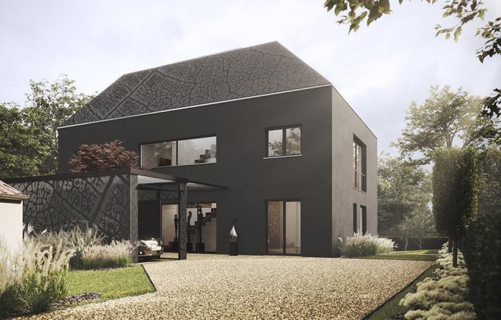 3D-Architekturvisualisierung für eine Privat-Villa am Starnberger See. Architekturvisualisierung von smpl, einer der führenden 3D-Agenturen in Deutschland.