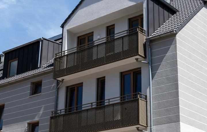 Designgeländer MODULARIS Streckmetall